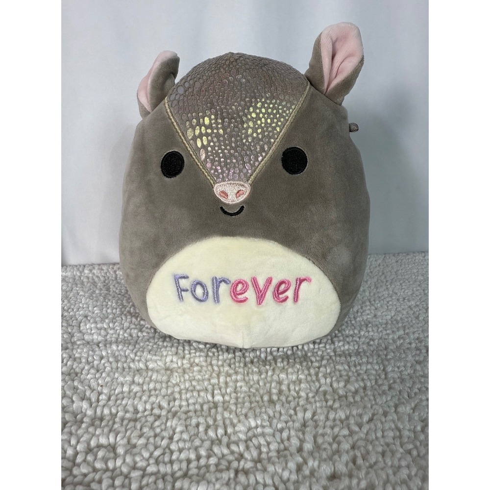 Squishmallows Thompson the Armadillo "FOREVER"‎ Plush 7.5"